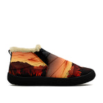 Sunset Tipi Ankle Winter Bootie with Fur Lining