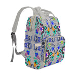 Northern Powwow Multi-Function Diaper Backpack/Diaper Bag (Model 1688)