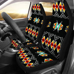Sacred Trust Black Colour Universal Car Seat Cover With Thickened Back