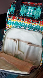 Northern Powwow Multi-Function Diaper Backpack/Diaper Bag (Model 1688)